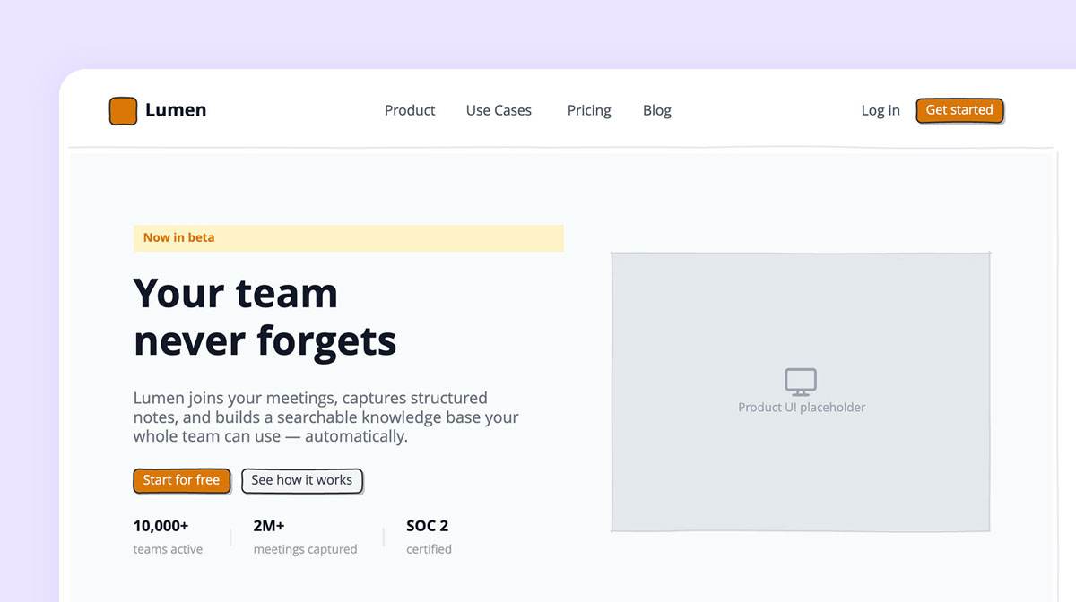 Homepage redesign concept