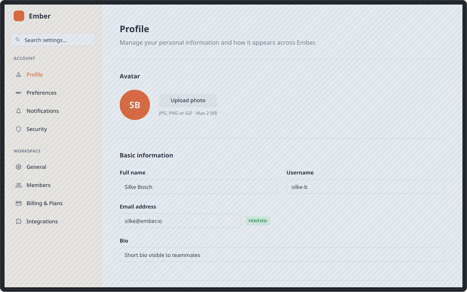 Desktop prototype